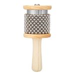 Cabasa Wooden Surface Children Percussion Instrument Small Cabasa for Student Children Kids