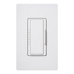 Lutron Switch DIMMER 1POLE WHT