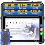 MUCAR 892BT AI-Assisted Bidirectional Scan Tool, Full System OBD2 Scanner, Bi-Directional OBD2 Scanner Diagnostic Tool,ECU Coding, 35 Services, FCA Autoauth, CANFD and DOIP, Free Lifetime Upgrade