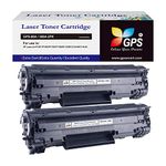 GPS Colour Your Dreams 88A for HP CC388A Toner Cartridge for HP Laserjet P1007, P1008,M1213nf, M1136MFP, M126nw MFP, M1218nfs, M128fw MFP, M128fn MFP, M226dw, M226dn (88A-2Pcs)