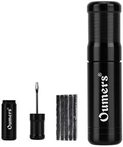 Oumers Kit de Herramientas de reparación de neumáticos para Bicicletas sin cámara, Herramienta de reparación de neumáticos sin cámara para Bicicletas, Herramienta Esencial para Ciclistas