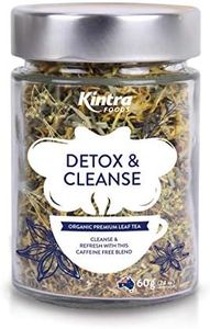 Kintra Foods Organic Premium Detox and Cleanse Loose Leaf Tea, 60g