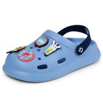 DOCTOR EXTRA SOFT Unisex-Child Kids Classic Ultra Soft Clogs/Sandals with Adjustable Back Strap| Comfortable & LightWeight| Stylish & Anti-Skid| Indoor & Outdoor Casual Sports Mules Boys/Girls D-529