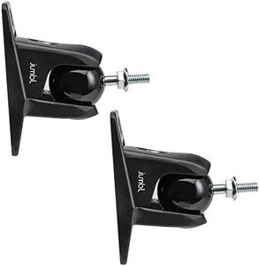 Jumbl SINSB7B ProGrip Ultra Stainless Steel Speaker Wall Mount Bracket, Pair of 2