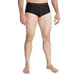 ExOfficio Men's Give-N-Go Briefs, Black, Small