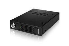 ICY DOCK Full Metal 2.5” SATA HDD & SSD Mobile Rack for External 3.5" Drive Bay | ToughArmor MB991SK-B