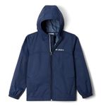 Columbia Youth Boys Glennaker 2 Rain Jacket, Collegiate Navy, 164