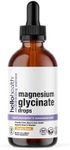 Magnesium Glycinate Liquid Magnesium Supplement Women, Men & Kids – Magnesium Bisglycinate 100 mg for Natural Calm, Muscle Recovery, Joint Support – Magnesium Liquid Vitamins, 30 Days Pineapple Flavor