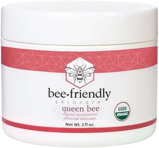 BeeFriendly Organic Vaginal Moisturizer, USDA Certified, Natural Vulva Cream For Dryness, Itching, Irritation, Redness, Chafing Of Vagina Due To Menopause & Thinning 2 oz