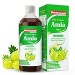 Baidyanath Amla Juice|Pitta-Balancing, Immune-Boosting Juice For Cough, Cold & Seasonal Illnesses|Antioxidant & Vitamin C Rich|Cold-Pressed|Supports Weight Management|1000 Ml