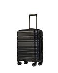 ANTLER - Saturn Hard Shell Cabin Suitcase - 55 x 40 x 20 cm 35.2L, Lightweight with 4 Spinner Wheels, TSA Locks, Carry On Luggage Approved by easyjet & British Airways - Navy Blue