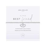 Joma Jewellery A Little | Best Friend | Silver | Bracelet | 17.5cm Stretch