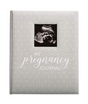 Kate & Milo Rainbow Pregnancy Journal, Keepsake Pregnancy Memory Book with Sonogram Photo, First Through Third Trimester Pregnancy Milestone Tracker, Blush Rainbow