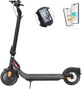 Atomi Electric Scooter E20, 500W Motor Electric Scooters with 30KM Long Range, 25KM Speed, Portable Folding Electric Scooter for Adults with Double Braking System and Smart App