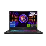 MSI Katana 17, Intel Core i9-13900H, 44CM QHD 240Hz Gaming Laptop(16GB/1TB NVMe SSD/Windows 11 Home/NVIDIA GeForce RTX 4070, GDDR6 8GB/Black/2.6Kg), B13VGK-1230IN