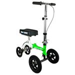 KneeRover GO Hybrid - Most Compact Knee Scooter Knee Walker with All Terrain Front Wheels for Foot, Lower Leg or Ankle injury