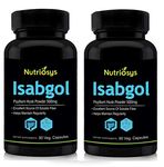 Nutriosys Isabgol 500mg (90Veg Capsules) Pack of - 2