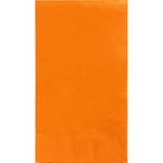 Amscan 63215.05 Guest Towels-40 pcs, Paper, Orange Peel