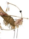 Smiffy's Feathered Indian Bow and Arrow Set Deluxe