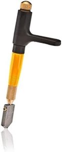 TOYO TC21SVR Custom Grip Supercutter Glass Cutter | Orange - Straight Blade | Four-Position, Customizable Ergonomic Handled to Fit Most Hands | Smooth Rolling Supercutter | Made in Japan