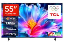 TCL 139 cm (55 inches) 4K Ultra HD Smart LED Google TV 55P6L