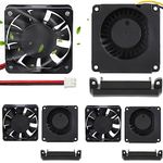 DAOKAI for Ender 3 4010 Fans Quiet 40x40x10MM Front and Side DC 24V Extruder Hot End Fan 9 Leave + DC 24V Turbo Fan, for Ender 3 3D Printer(3 Set)