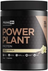 PranaOn Power Plant Protein - French Vanilla 500g, French Vanilla 0.66 kilograms