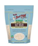 Bob's Red Mill - Oat Bran - Organic High Fiber Hot Cereal - Case Of 4 - 18 Oz.