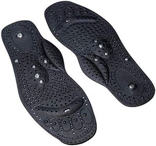 U.S. JACLEAN Acupressure Shiatsu Massaging Magnetic Insoles (M(Men's 6.5-8, Women's 7.5-9))