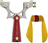 JRSENL Slingshot,Professional Stainless Slingshots for Hunting, High Velocity Catapult,Slingshot for Catapult Game, Outdoor, Hunting-for Kids/Children/Adult