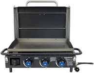 Razor Griddle Gas Grill & Griddle for Backyard Cooking and Camping, Portable Tabletop Grill