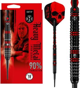 Harrows Ryan Searle 90% Tungsten Soft Tip Darts Set 18g & 20g - (20, Grams)