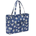 Coopay Knitting Tote Bag, Knitting Bag, Crochet Tote Bag, Craft Bags for Crafting, Sewing, Cross Stitch or Embroidery, Crafters Bag, Knitting Project Travel Bag, Daisy