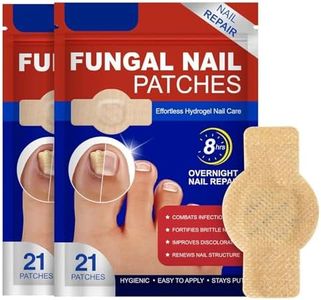Fungal nail patches，Mycose ongles des pieds，Pansements Antimycosiques pour les ongles，Patches de réparation des ongles fongiques，Réparer abîmés patches antifongiques ongle pieds, Pour hommes et femmes