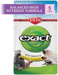 Kaytee Exact Hand Feeding Pet Bird Baby Food For Parrots, Parakeets, Lovebirds, Cockatiels, Conures, Cockatoos, and Macaws, 5 Pound