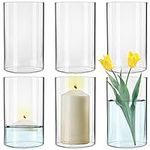 Galssmagic Glass Cylinder Vases for