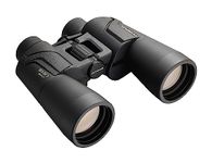 Olympus Binocular 10x50 S Including Strap, case. Sharp Details, Natural Colours, Wide Field of View, Lightweight - Ideal for Nature Observation, Birdwatching and Concerts, Black (V501023BU000)