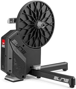 Elite Rivo Direct Drive Smart Trainer – Interactive Indoor Bike Trainer, WiFi & Bluetooth Connectivity, 18% Gradient Simulation, Ultra-Quiet & Compact Folding Design