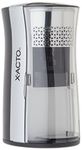 X-Acto Inspire Plus Heavy-Duty Battery-Powered Pencil Sharpener, Black/Silver (1781T)