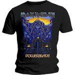 Iron Maiden Powerslave Cover Steve Harris Official Tee T-Shirt Mens Unisex (XX-Large) Black