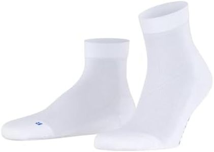 FALKE Unisex Cool Kick Short Socks, White, 10.5-11.5