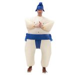 KINQUINN Creations Inflatable Costume Sumo Wrestler Full Body Sumo Air Blow-up Deluxe Halloween Costume for Adult and Kids