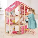 Tiny Land Wooden Dollhouse for Girl