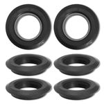 2 Inch Seal Flexible Rubber Tank Sealing Adapter Compression Fitting (2in-6pc)