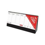 1ABOVE 2025 Red and Black Desktop Flip Calendar (1)