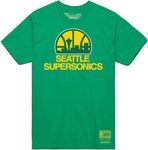 Men's Seattle Supersonics MVP Short Sleeve Graphic Tee, Green, X-Large