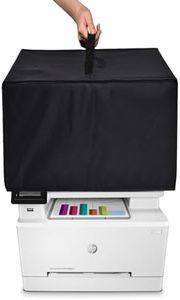 NUENSS-ROR Dust Cover for Wireless Laserjet Printer-Antistatic Water-Resistant Printer Case ,for HP Color Laserjet Pro MFP 4301fdw/4301fdn/M283fdw Wireless All-in-One Laser Printer-Nylon Fabric(Black)