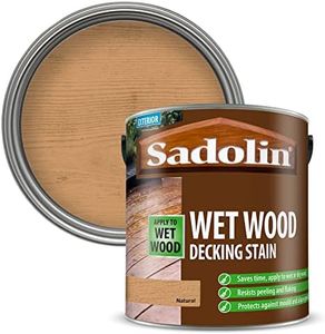 Sadolin Wet Wood Decking Stain 2.5 litre Colour - Natural