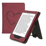 kwmobile Case Compatible with Kobo Clara HD Case - Cover for eReader with Magnetic Closure - Dark Red