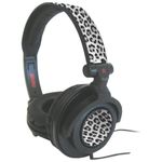 Maxell Amplified Leopard Headphones Black Band 190227 (Black)